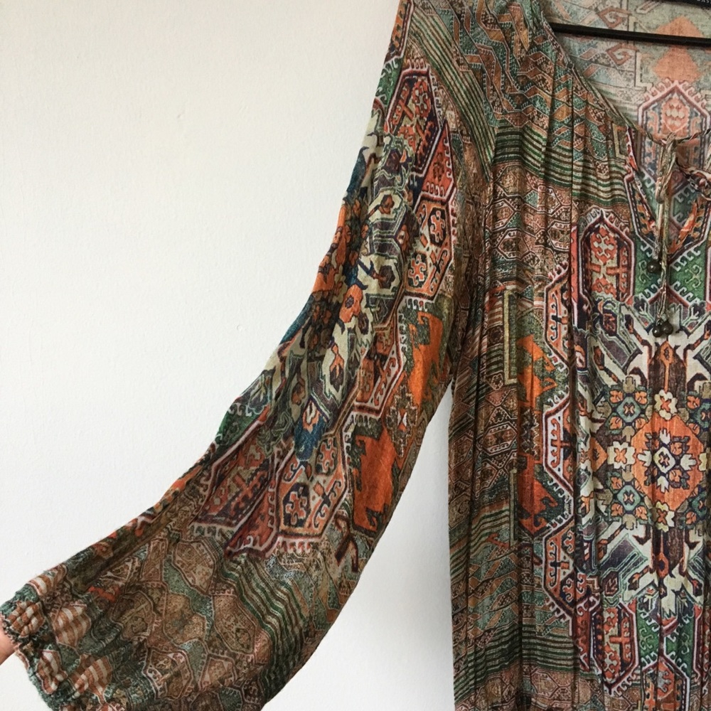 Boho Chic Patterned Mni - image 3